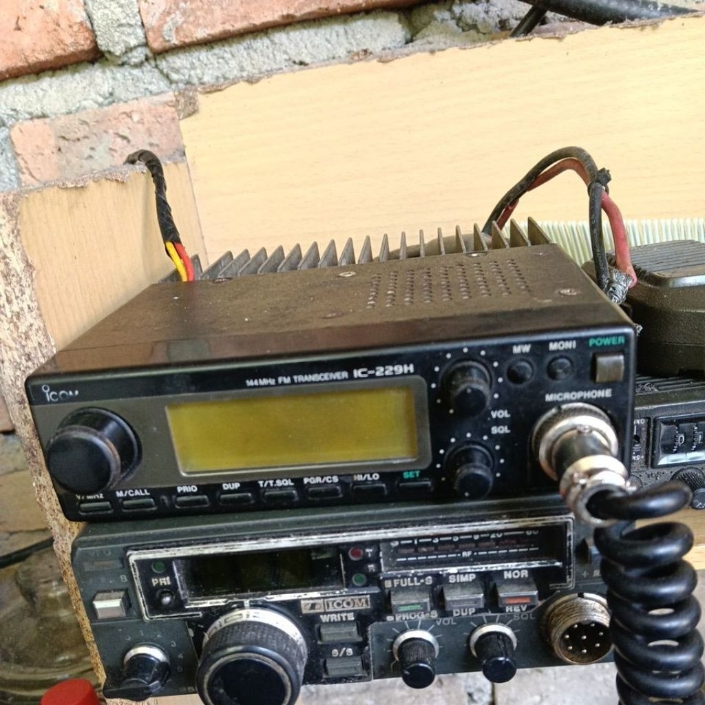 icom 229 H hidup minus