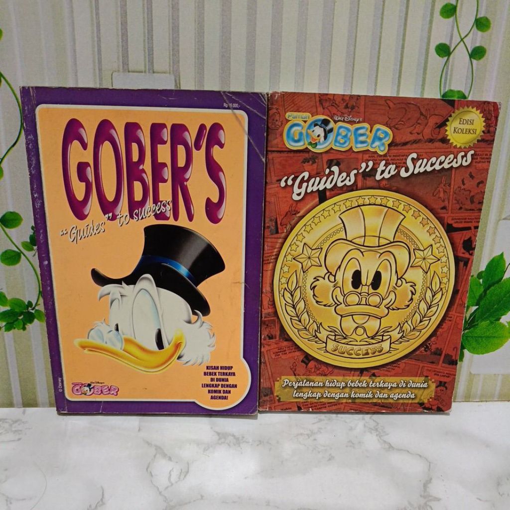 komik Kisah Hidup Gober Guide To Success Edisi Koleksi Full set 2 bk