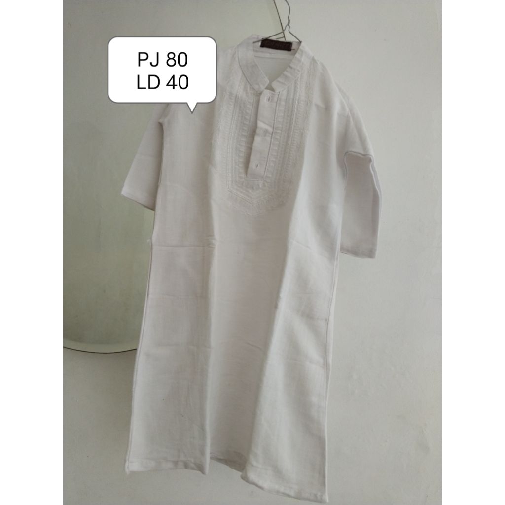 Gamis Putih anak cowo Preloved