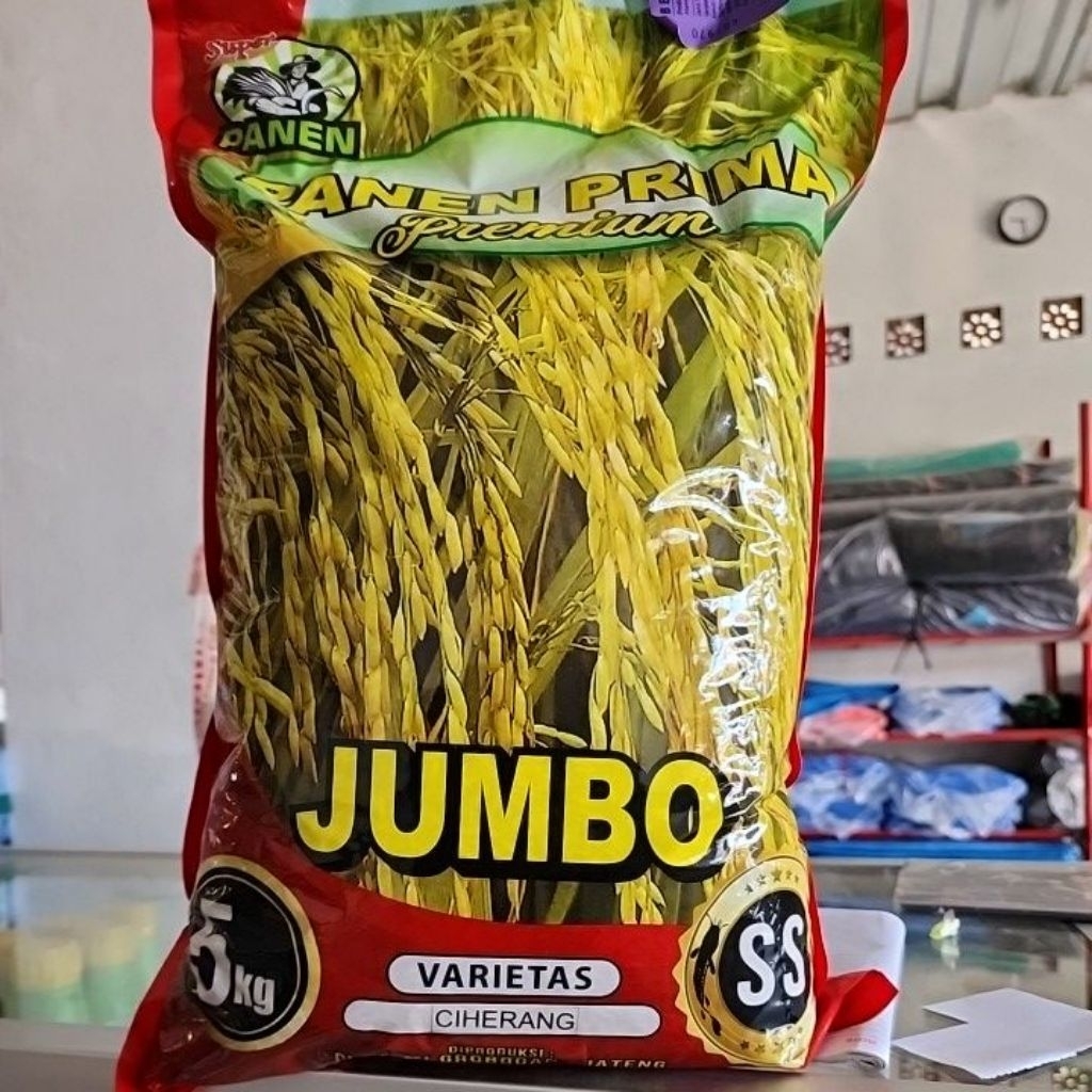 Benih Padi Ungguh CIHERANG JUMBO Panen Prima 5kg