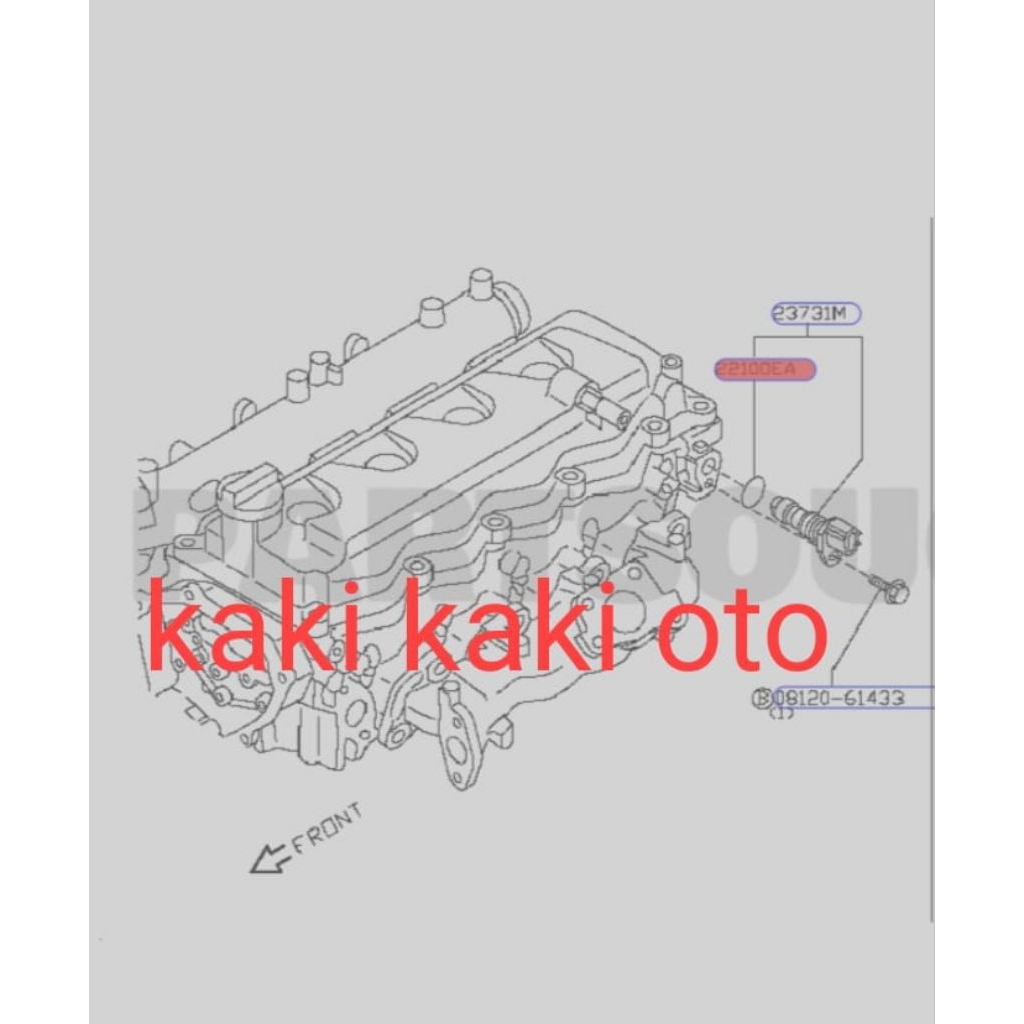 Seal oring sensor camshaft seal oring sensor noken as gasket oring mesin oring navara d40 d-40