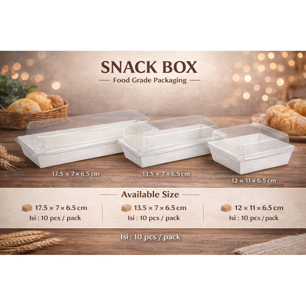 Snack Box Dus Kue Mika Cake