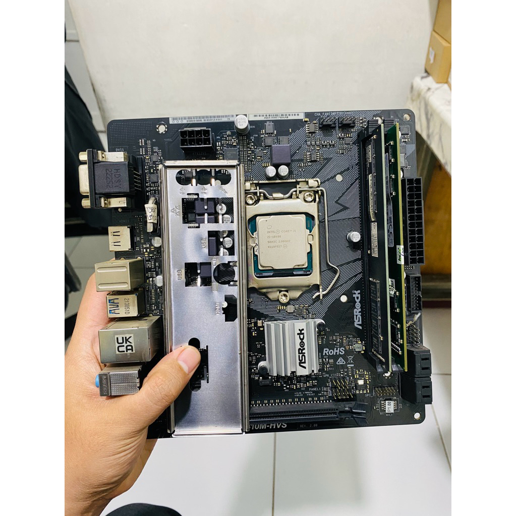 h410 core i5 10400 ram 16 gb