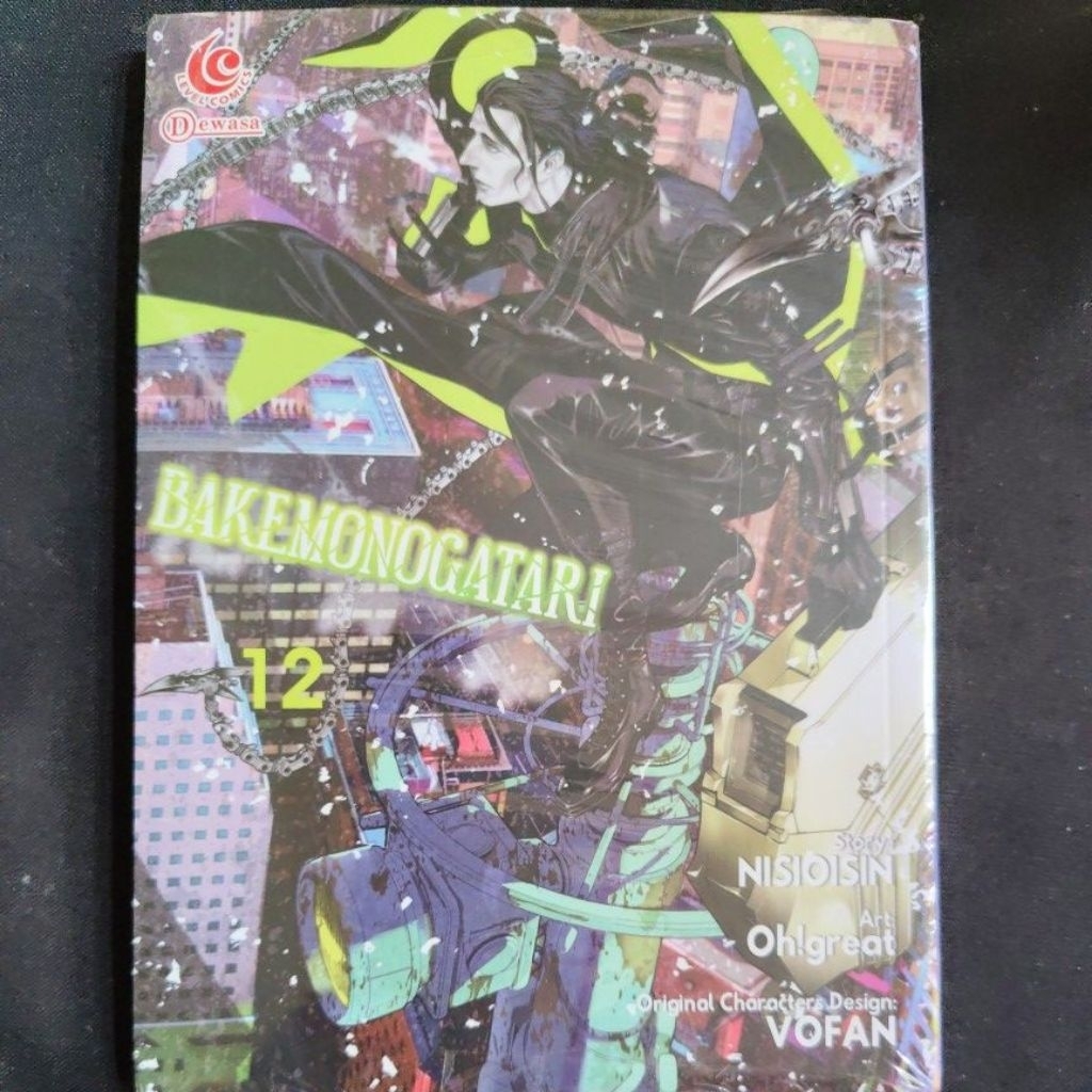 Komik Bakemonogatari 12 (segel)