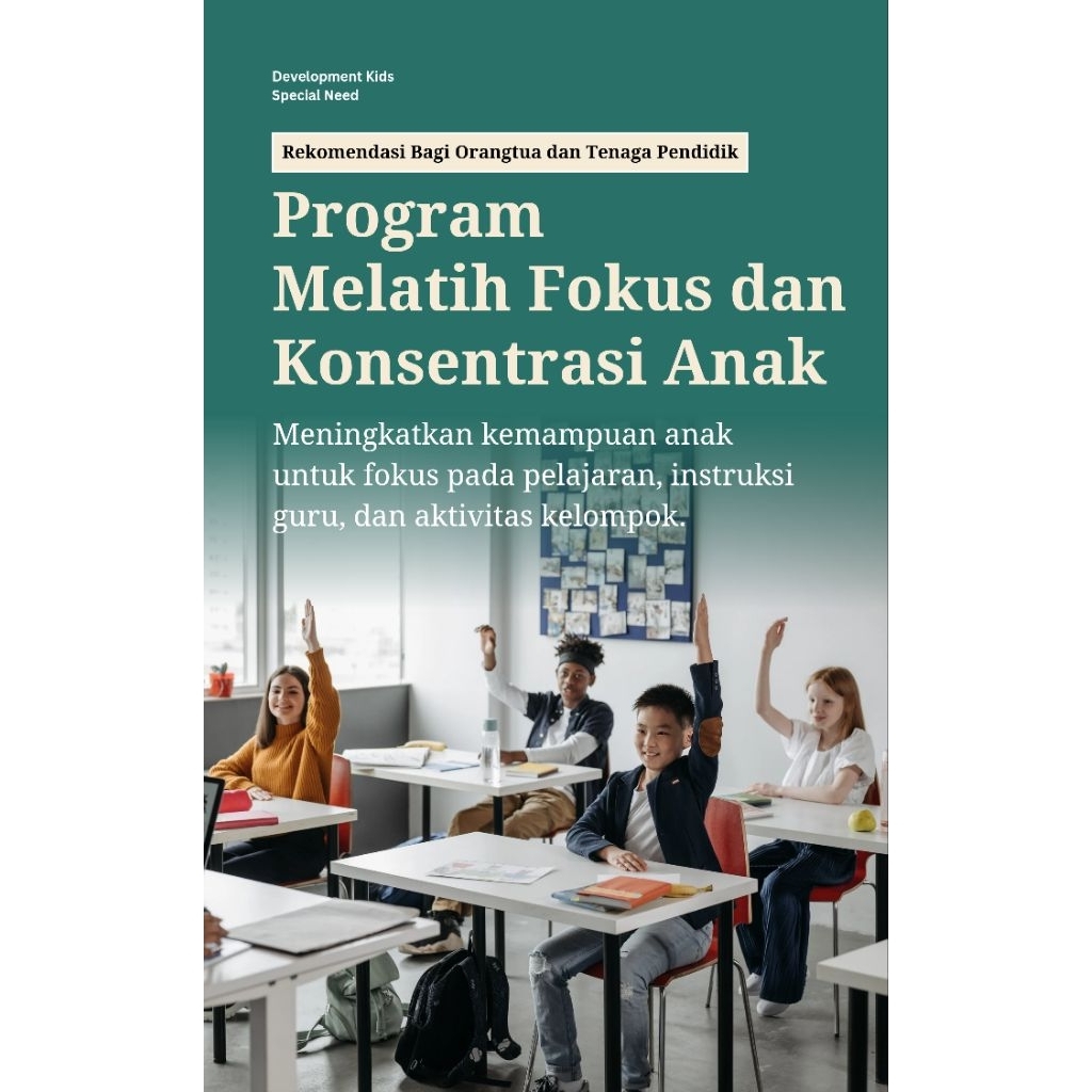 Program Melatih Fokus & Konsentrasi Anak
