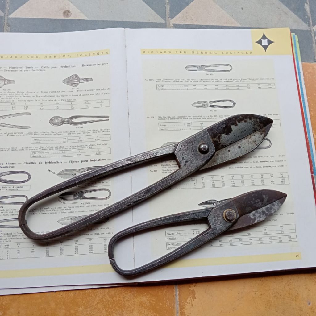 Gunting Seng Plat Jadul - Gunting Seng Plat Lawas