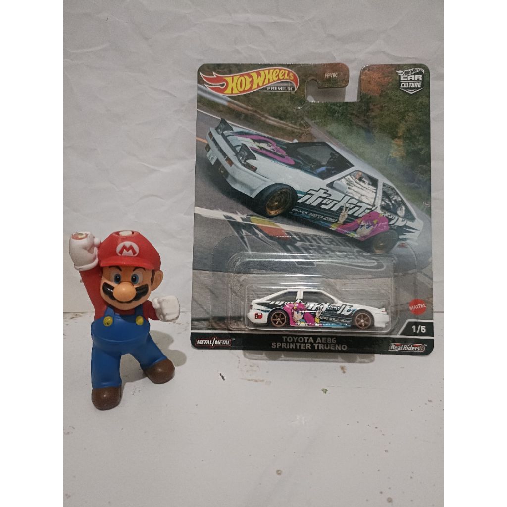 hotwheels Toyota ae86 sprinter trueno premium