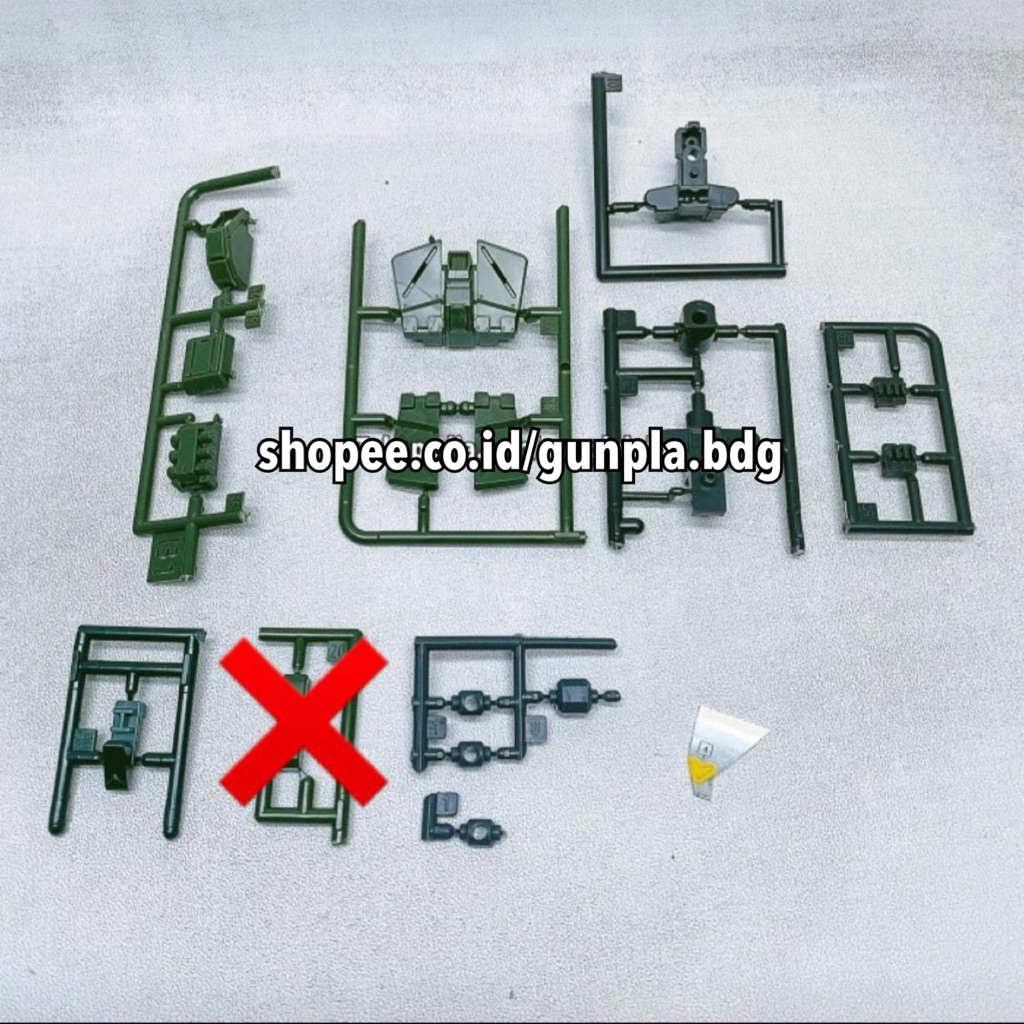 Pbandai HGUC Gundam GM Spartan Part Waist