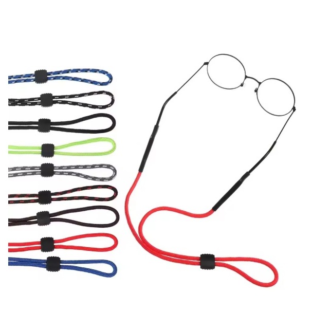 Tali Kacamata Rantai Kacamata Tali Leher Kacamata Olahraga Tali serut Kacamata