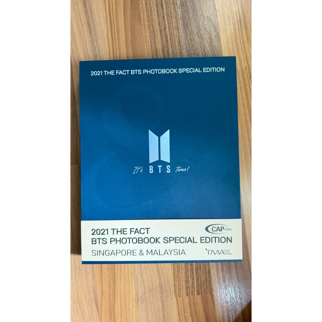 BTS THE FACT PHOTOBOOK 2021