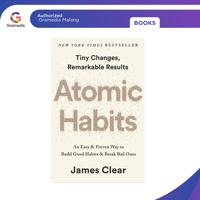 Gramedia Malang - Atomic Habits (Import)