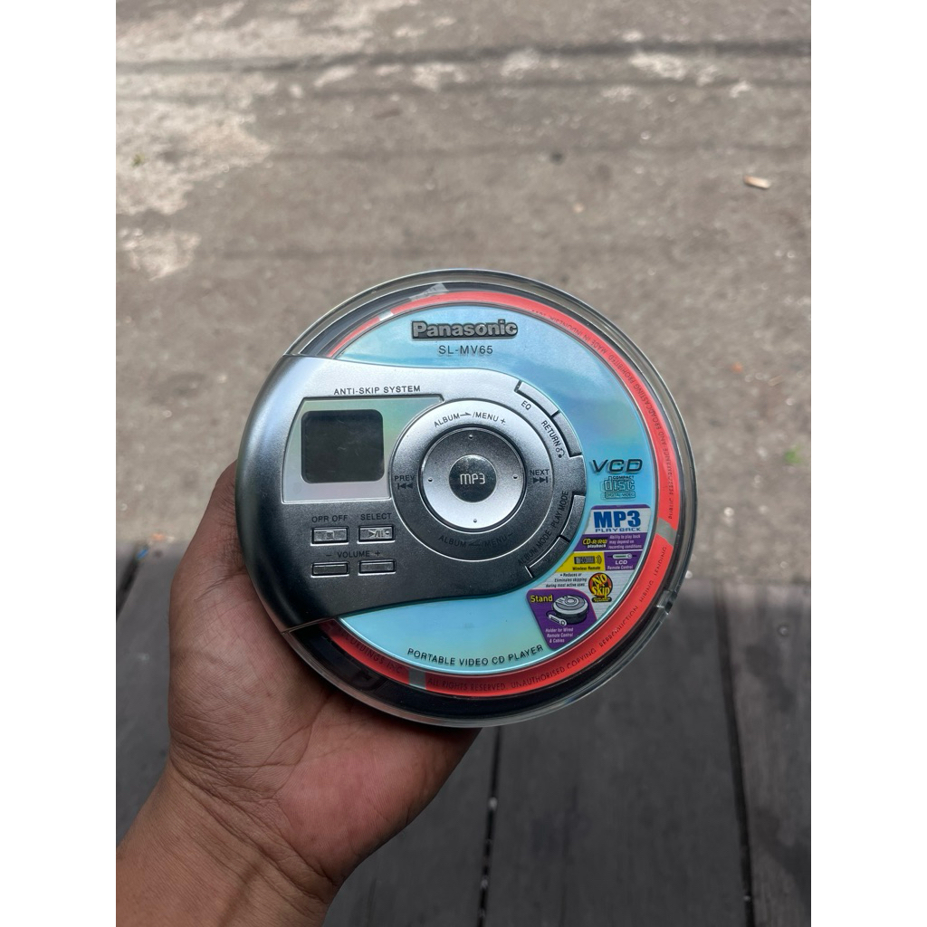 Discman panasonic SL-MV65