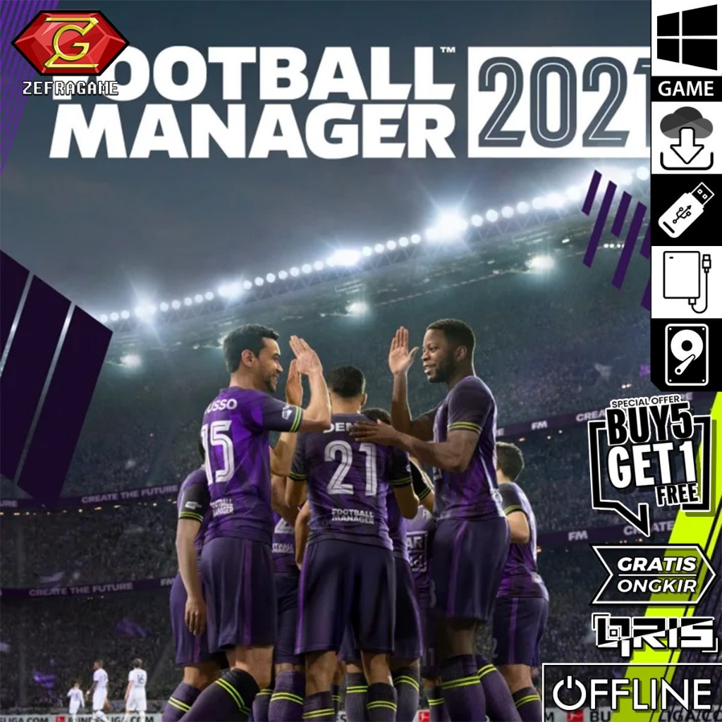 Football Manager 2021 Game PC Laptop Games