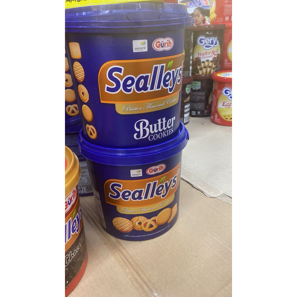 Sealleys butter cookies kaleng