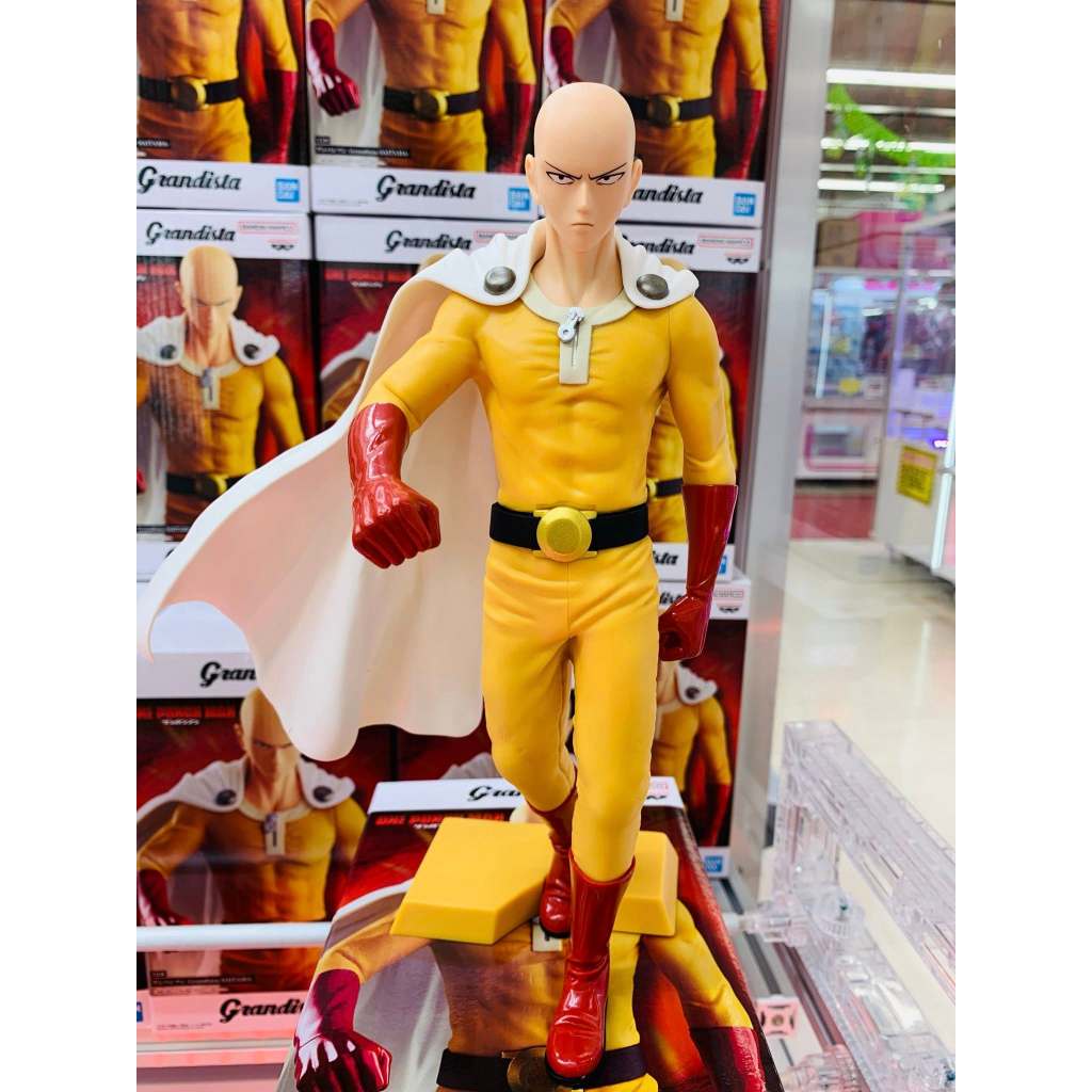 Grandista Saitama| 100% Original | Action Figure One Punch Man Original | Bandai