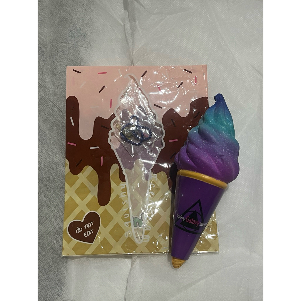 PuniMaru ice cream galaxy squishy