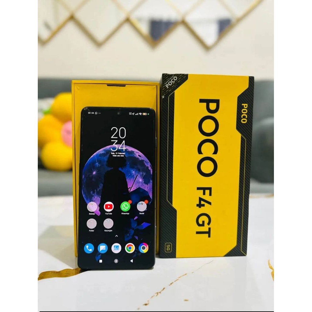 POCO F4 GT PRO 5G SECOND FULLSET | RAM 12/256GB
