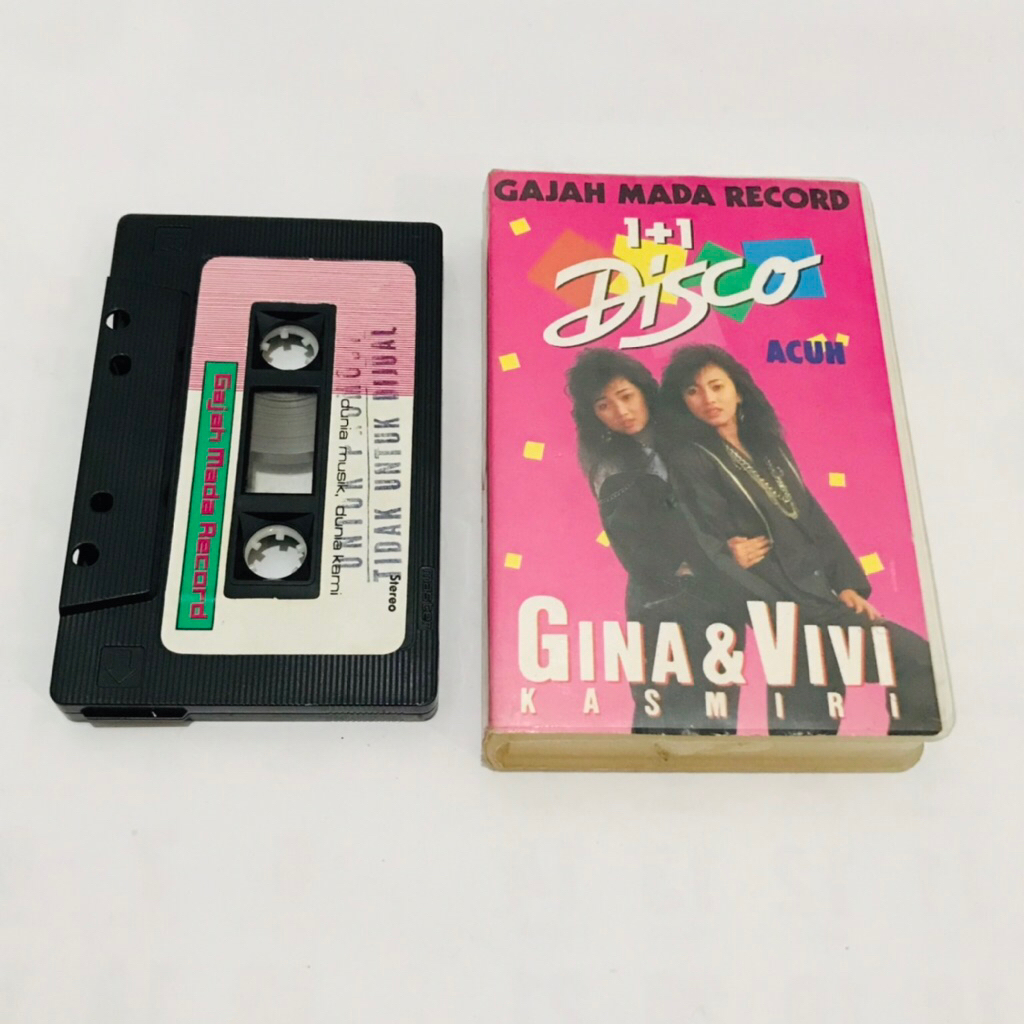 Kaset Pita GINA & VIVI - Disko - Kaset Pita Original