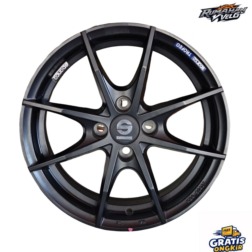Velg Original Sparco Trofeo Ring15x6 Lobang.4 Pcd.100 Et.35