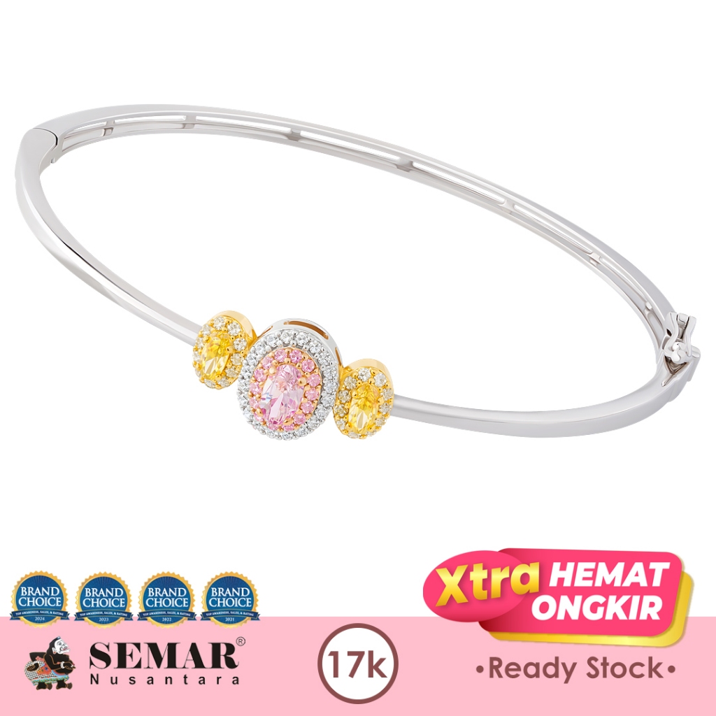 Gelang Emas Illuspectre Tricenza Bangle Collection Gold 17K Semar Nusantara