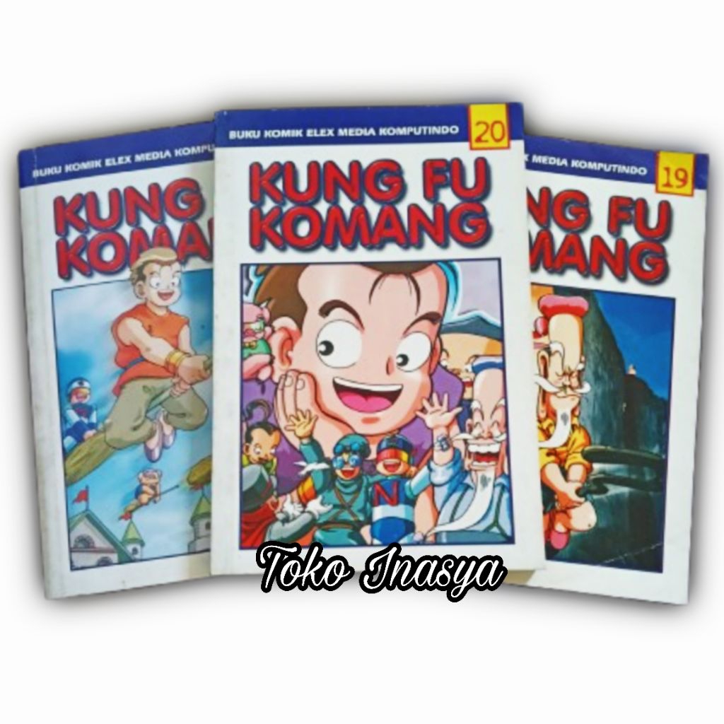 KOMIK KUNGFU KOMANG / HELLO KOMANG (PARK & CHOI) ORIGINAL