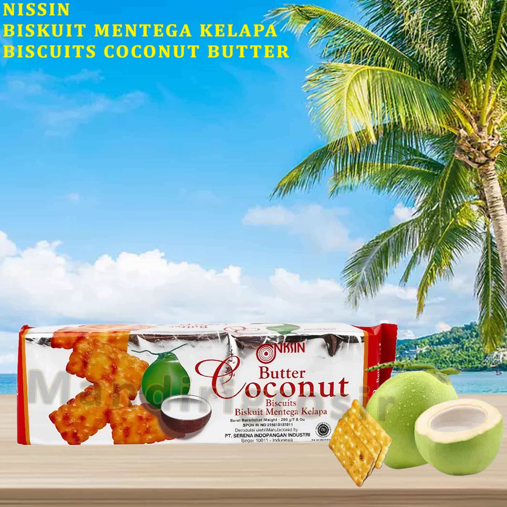 Biskuit Mentega Kelapa * Nissin * Biscuits Coconut Butter * 200gr