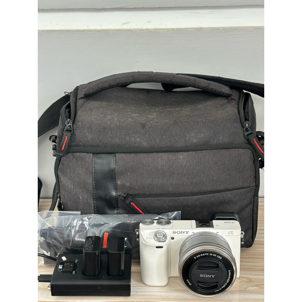 Kamera Sony A6000 Kit Putih