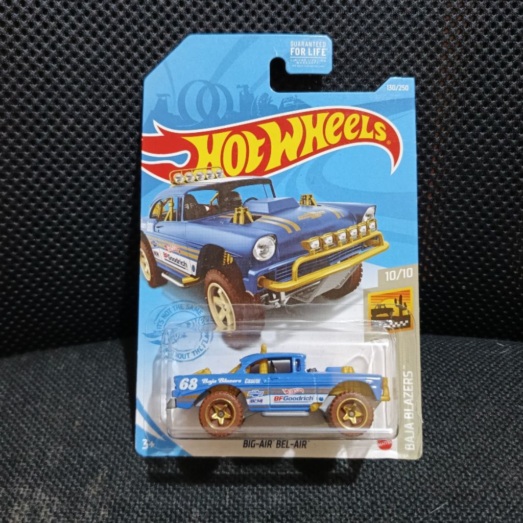 Hotwheels big air bel air exclusive recolor Kroger (card minus)