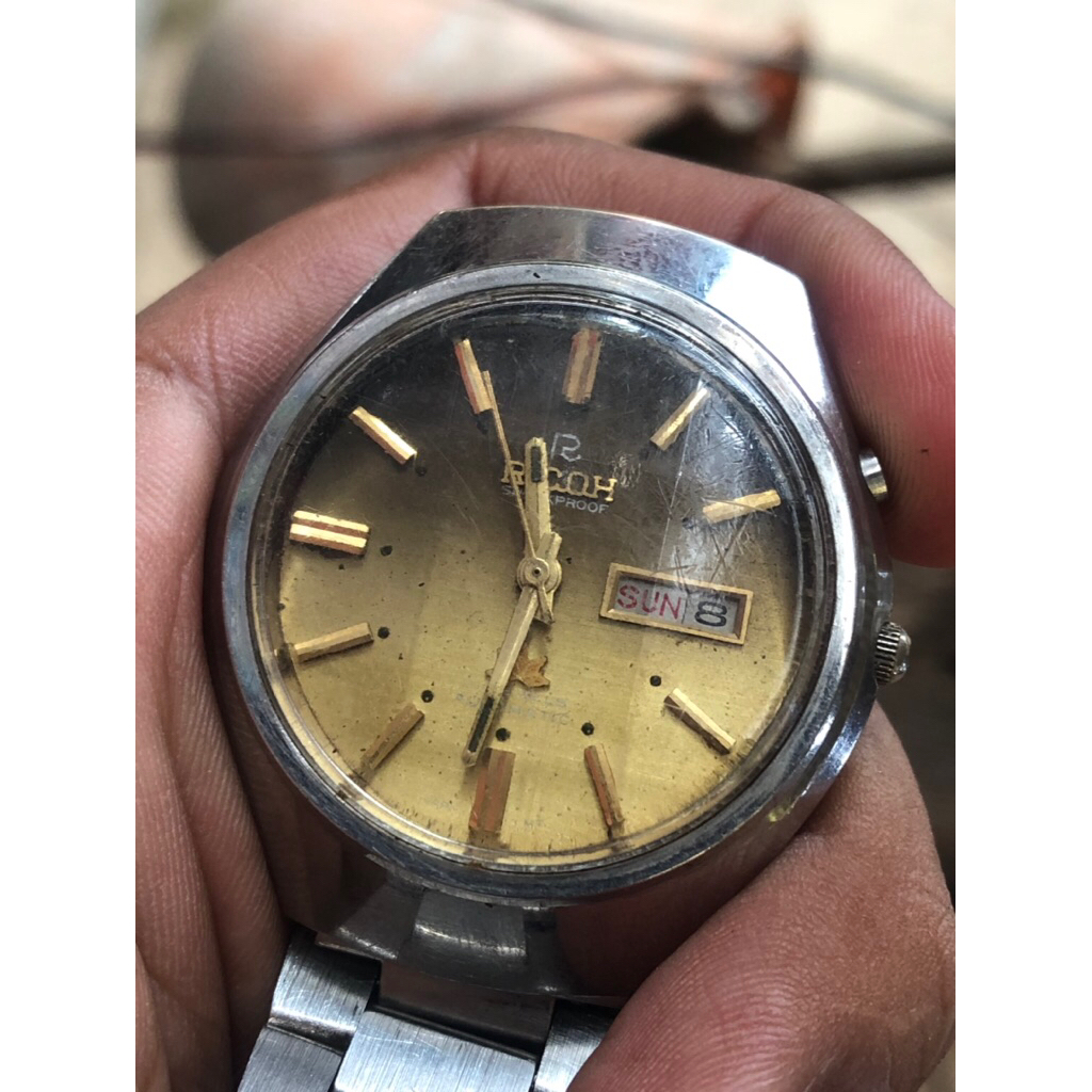 Jam tangan Ricoh automatic 21 jewels baca deskripsi
