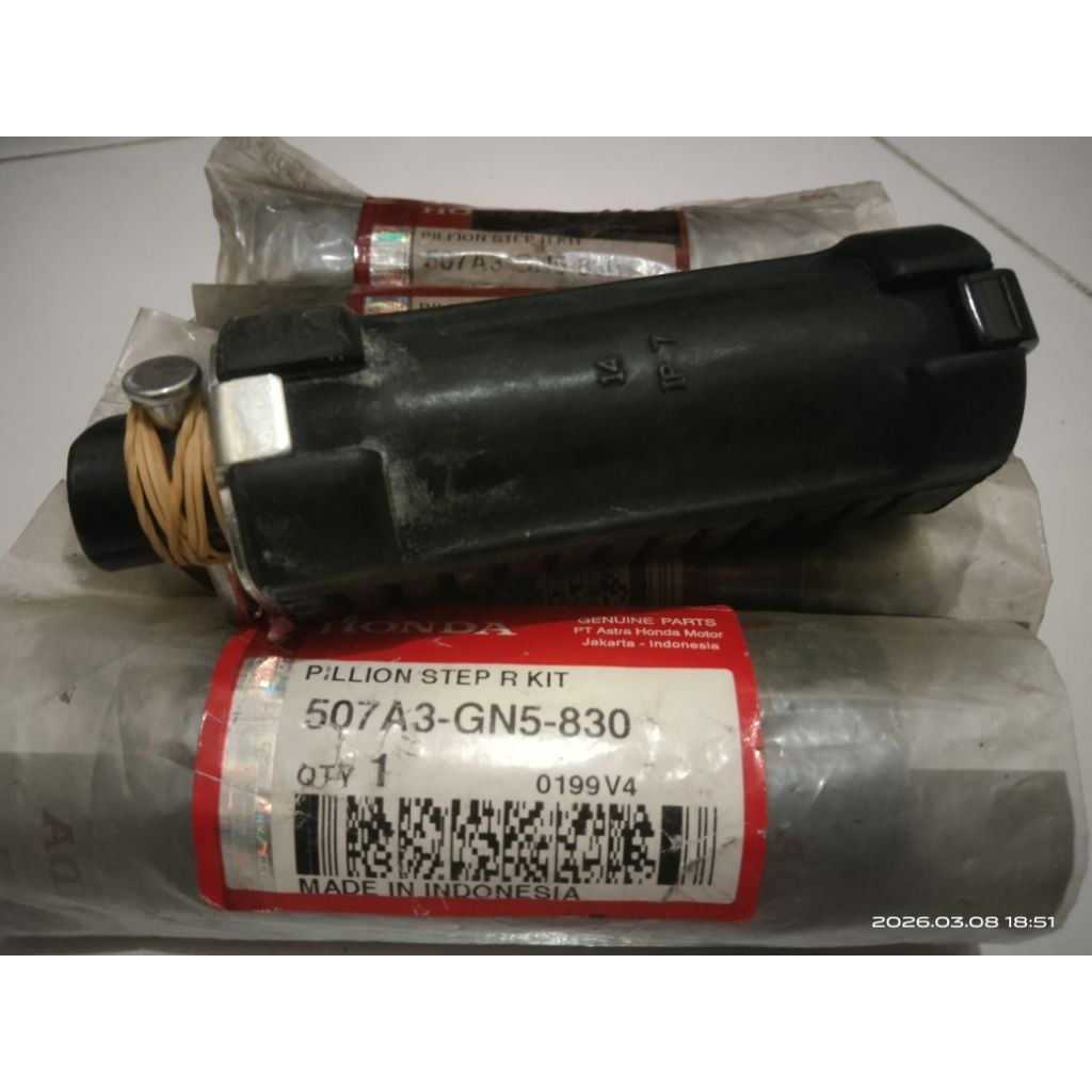 pijakan Postep belakang kanan gn5 ori baru grand legenda prima star Supra