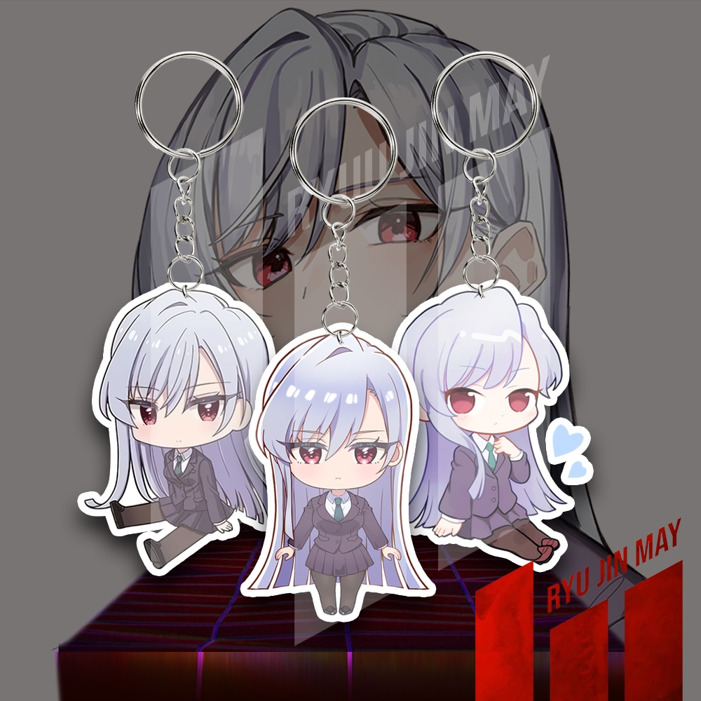 Gantungan Kunci / Keychain / Gantungan HP - 100 Kanojo - Nano Eiai