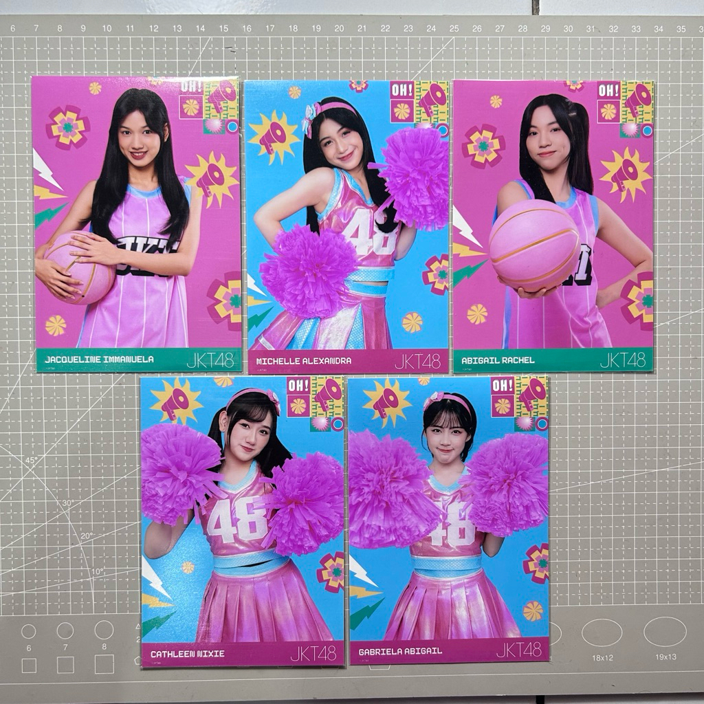 PHOTOPACK PP Go and Fight JKT48 Ella Michie Lana Aralie Daisy Chelsea Cathy Ekin