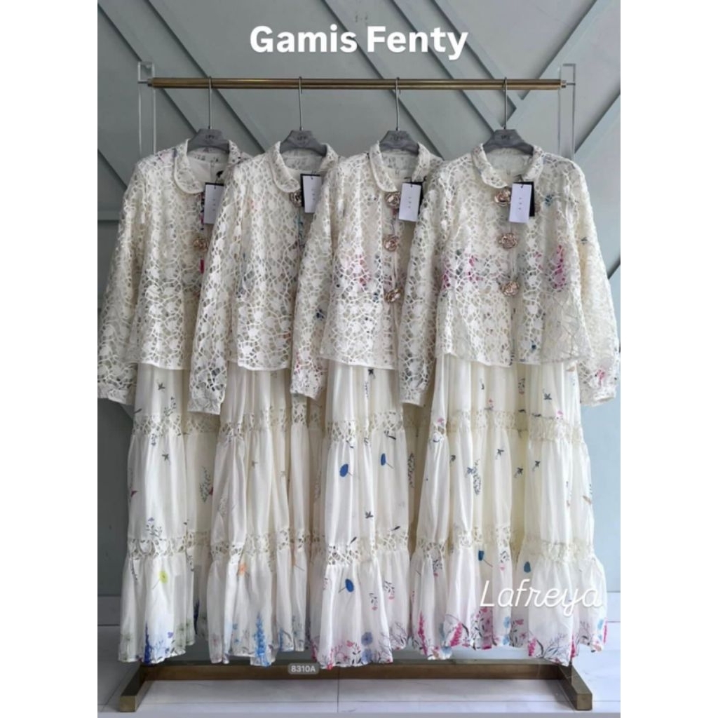 Dress gamis fenty outer lfy
