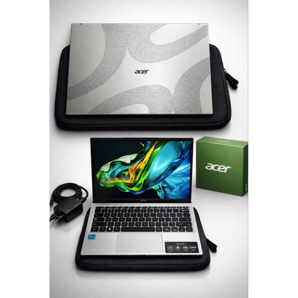 Acer Aspire Lite AL14-51M i3 RAM 8GB SSD 512GB + Tas