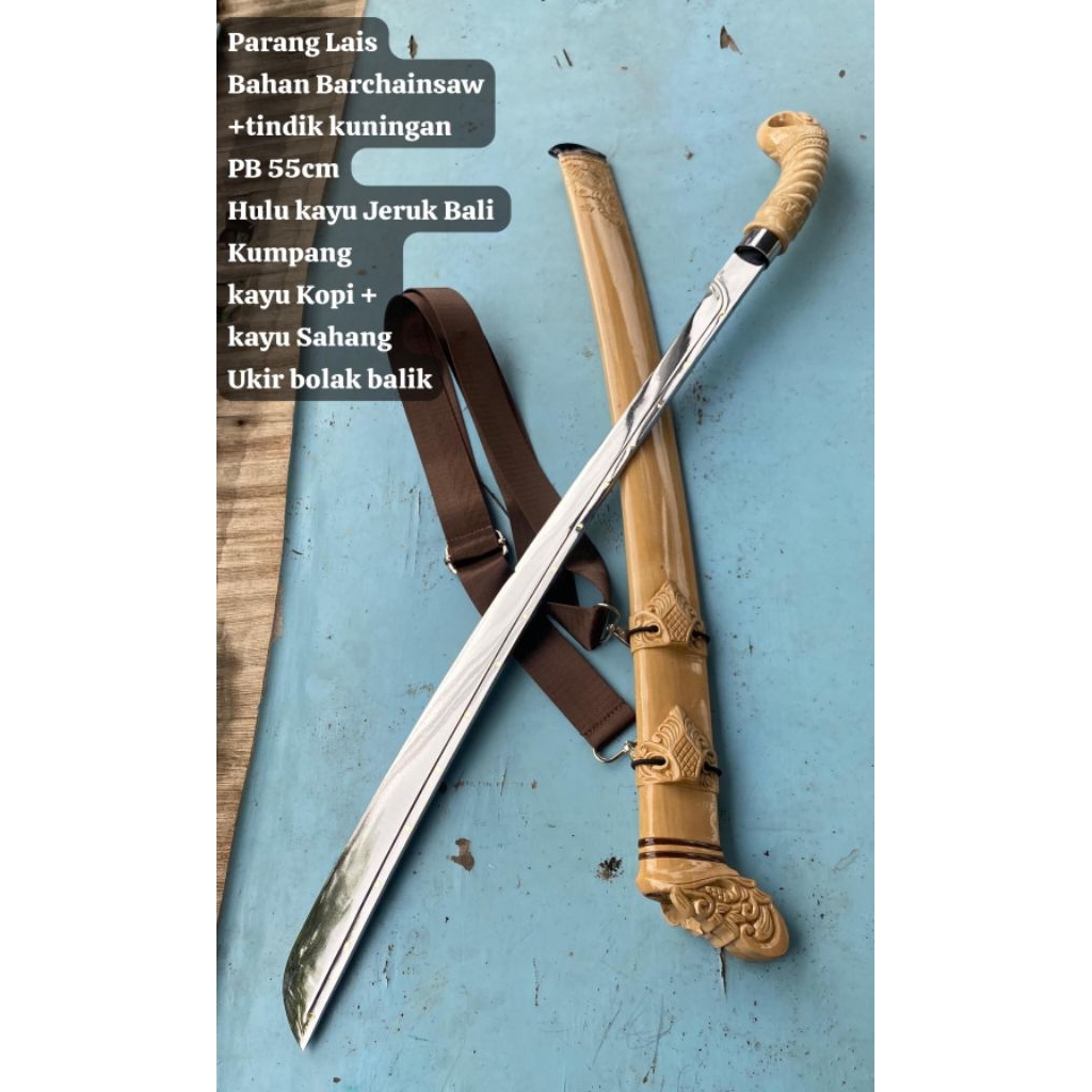 LAIS LAISAN KHAS BANJAR PISAU BUAH PISAU SESET PISAU DAPUR