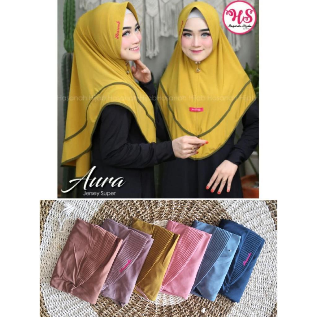 Jilbab Bergo aura By Hasanah HIjab