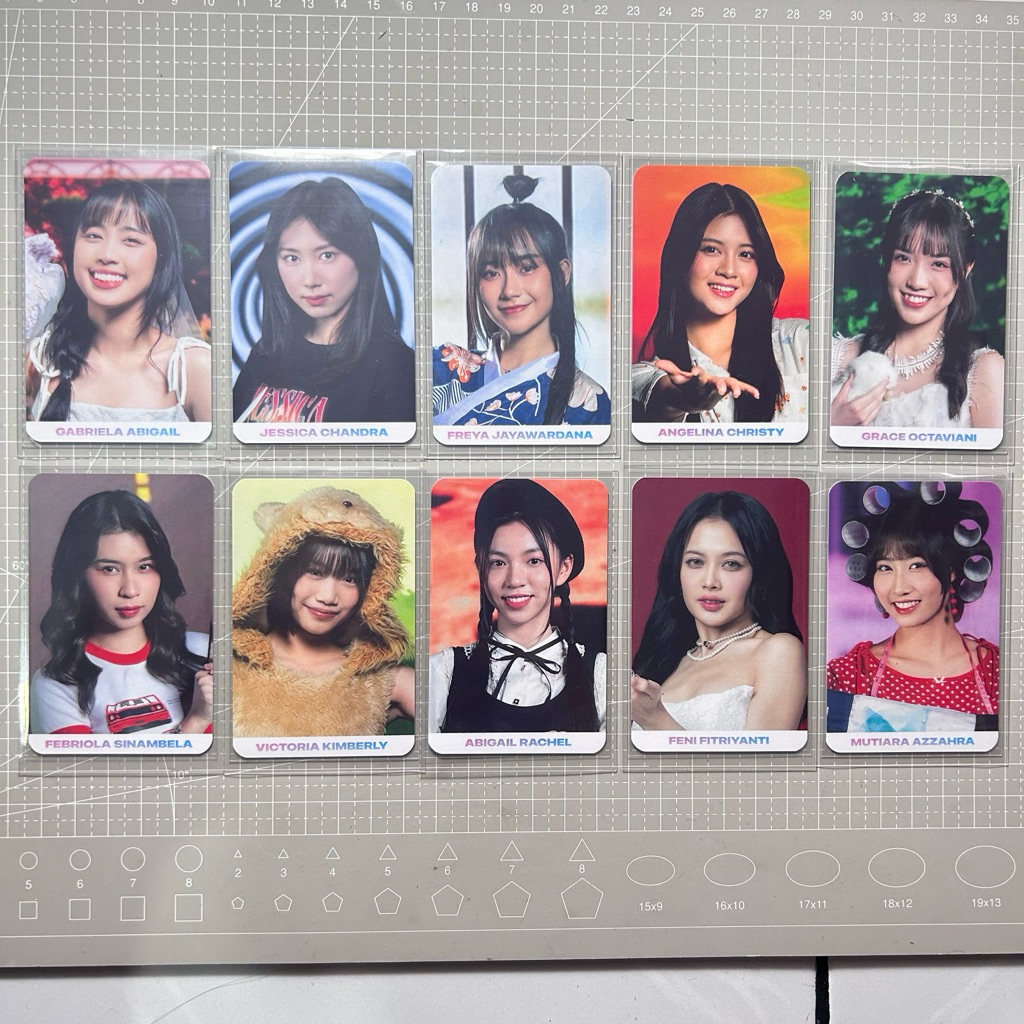 PHOTOCARD PC Road To Sousenkyo RTS JKT48 Freya Christy Olla Feni Aralie Trisha