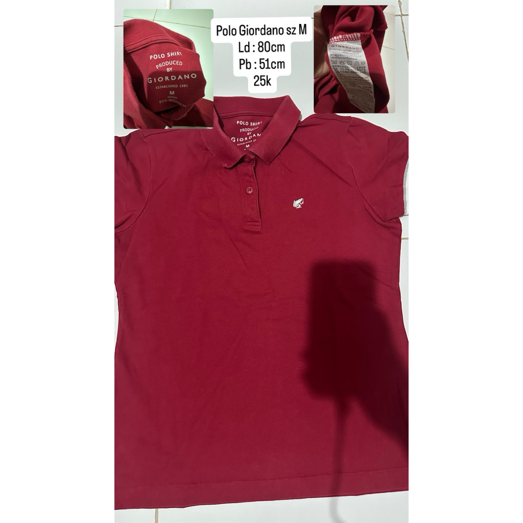 preloved polo giordano