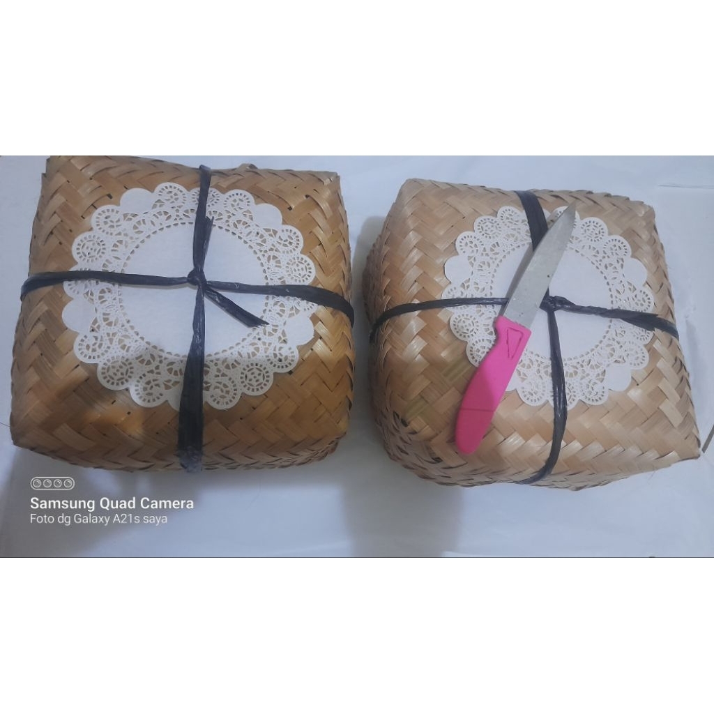 KETUPAT BESEK LONTONG PIPITI KUPAT LEBARAN JUMBO UKURAN 3KG 20CM