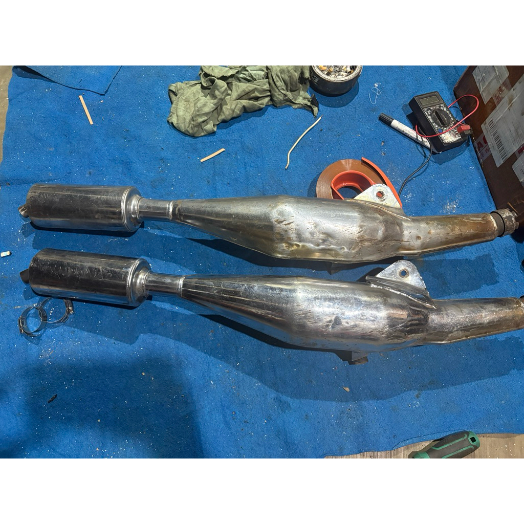 knalpot yamaha fizr original copotan