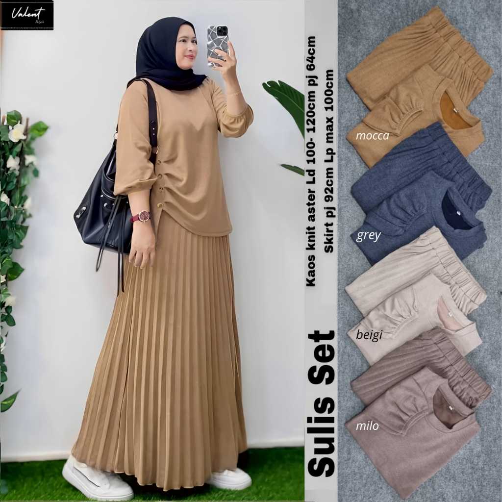 Pakaian Wanita SULIS SET Trend FASHION HQ From VaLeNT