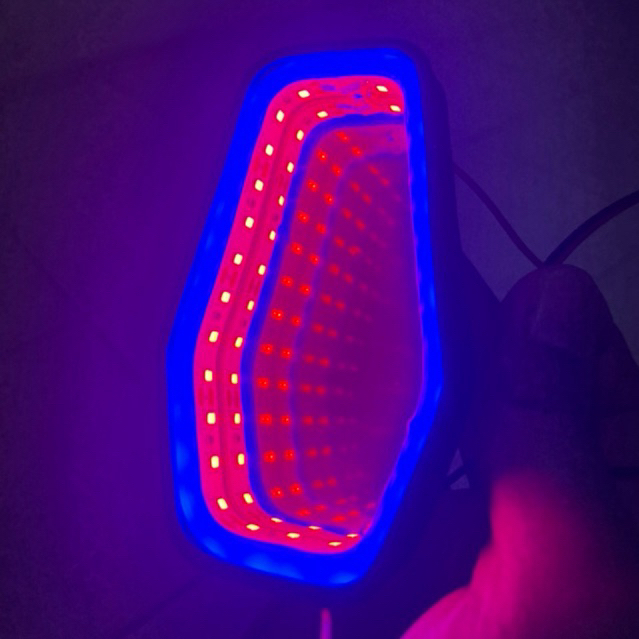 STOPLAMP INFINITY R15 V3 V4 CUSTOM LAMPU REM LED INFINITY MIRROR