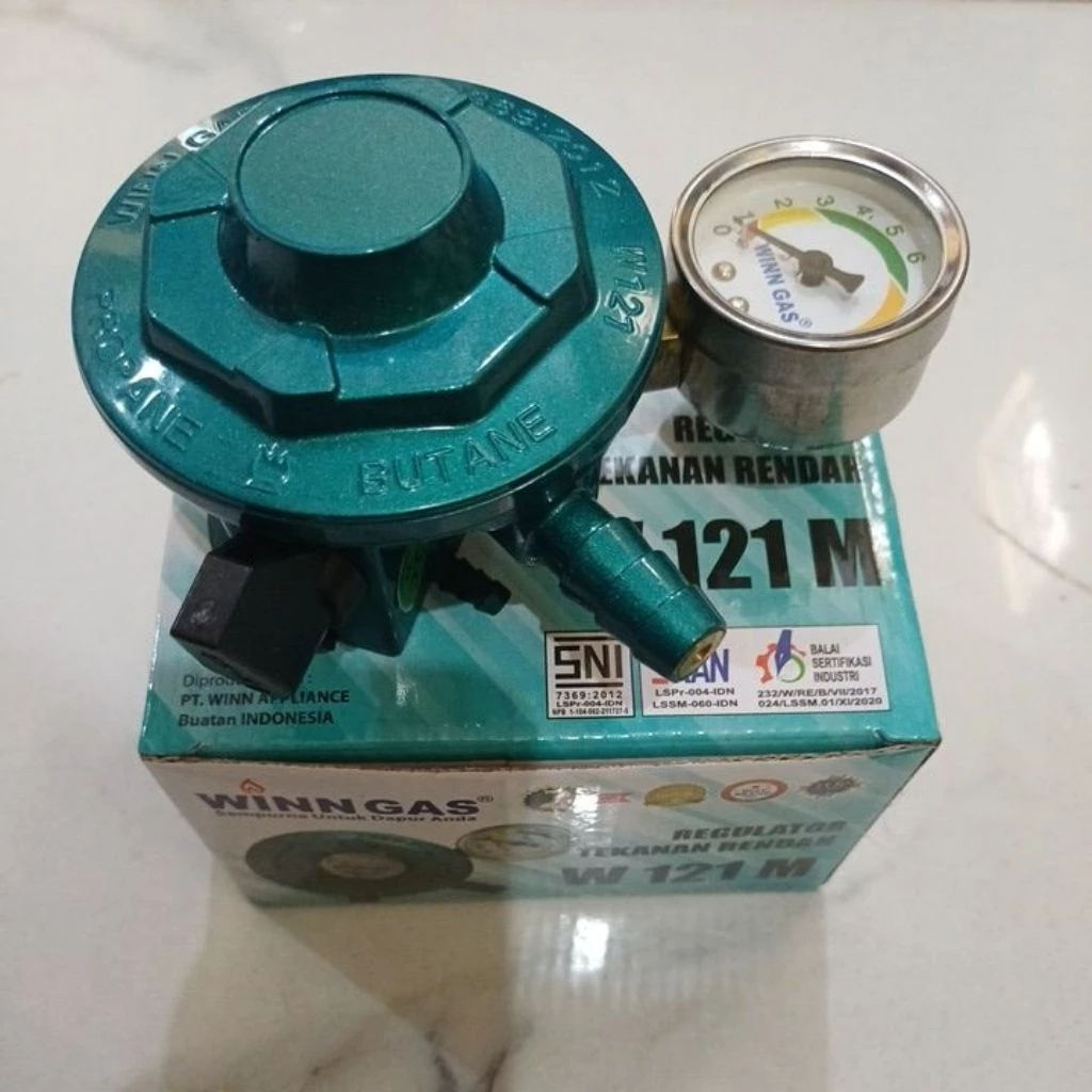 REGULATOR WIN GAS W121M KOMPOR GAS TEKANAN RENDAH