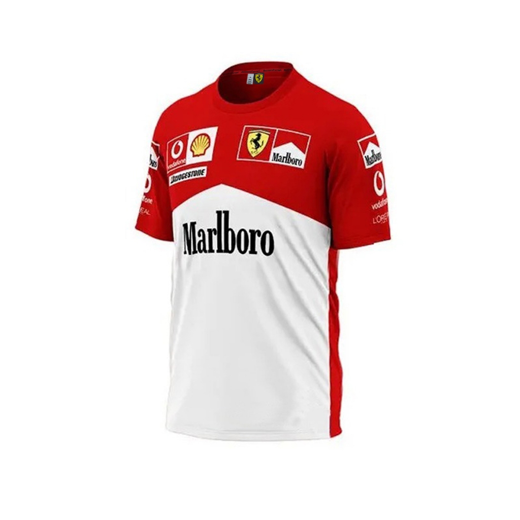 KAOS PRIA FERRARI MARL RACING LENGAN PENDEK GRADE ORIGINAL T-SHIRT SPORTY PREMIUM