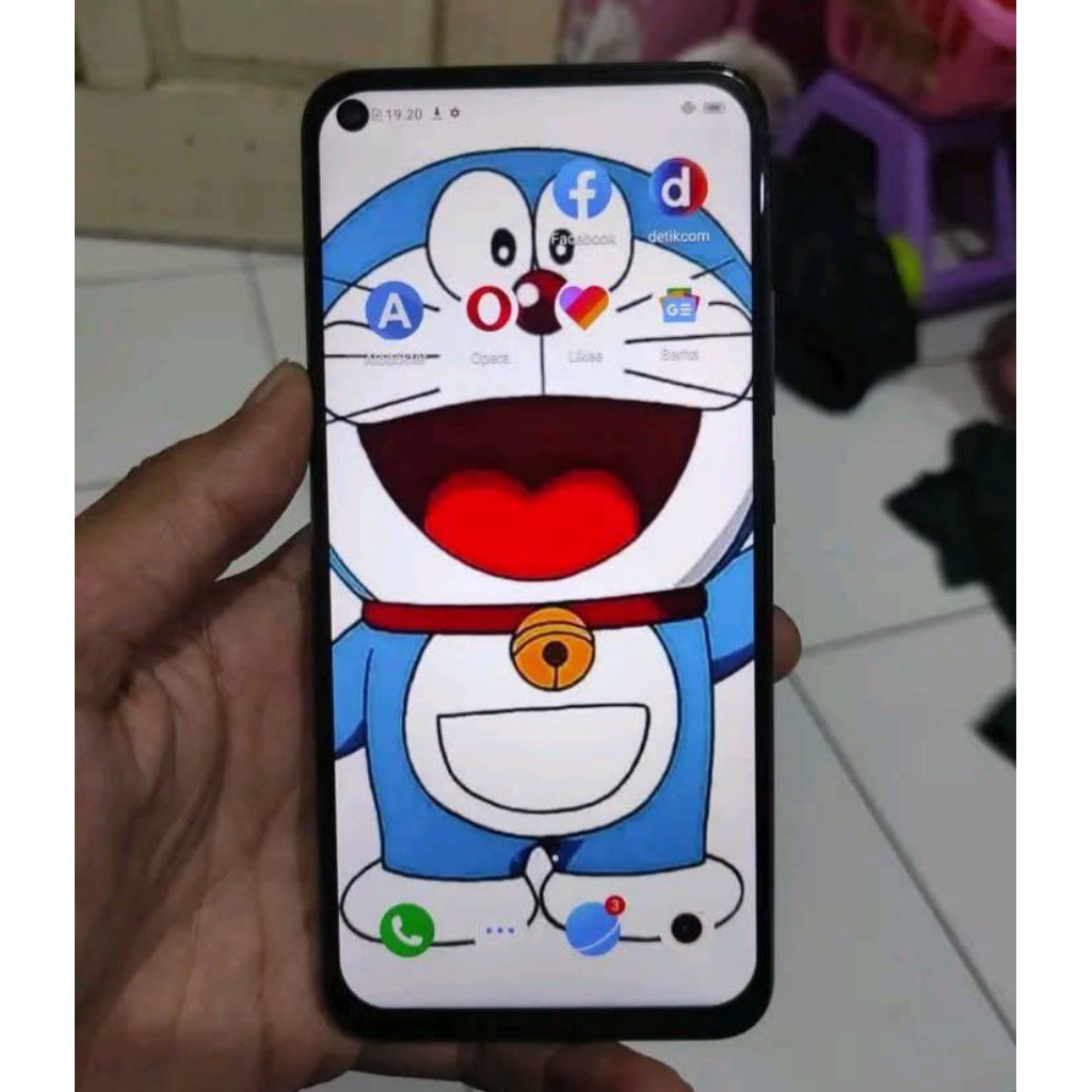 LCD Ori Asli Copotan Vivo Y30 / Y30i Fullset Touchscreen