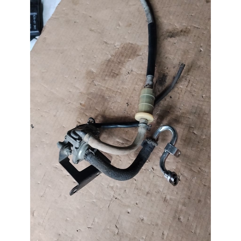 ais emisi gas buang honda mega pro new primus ori copotan motor