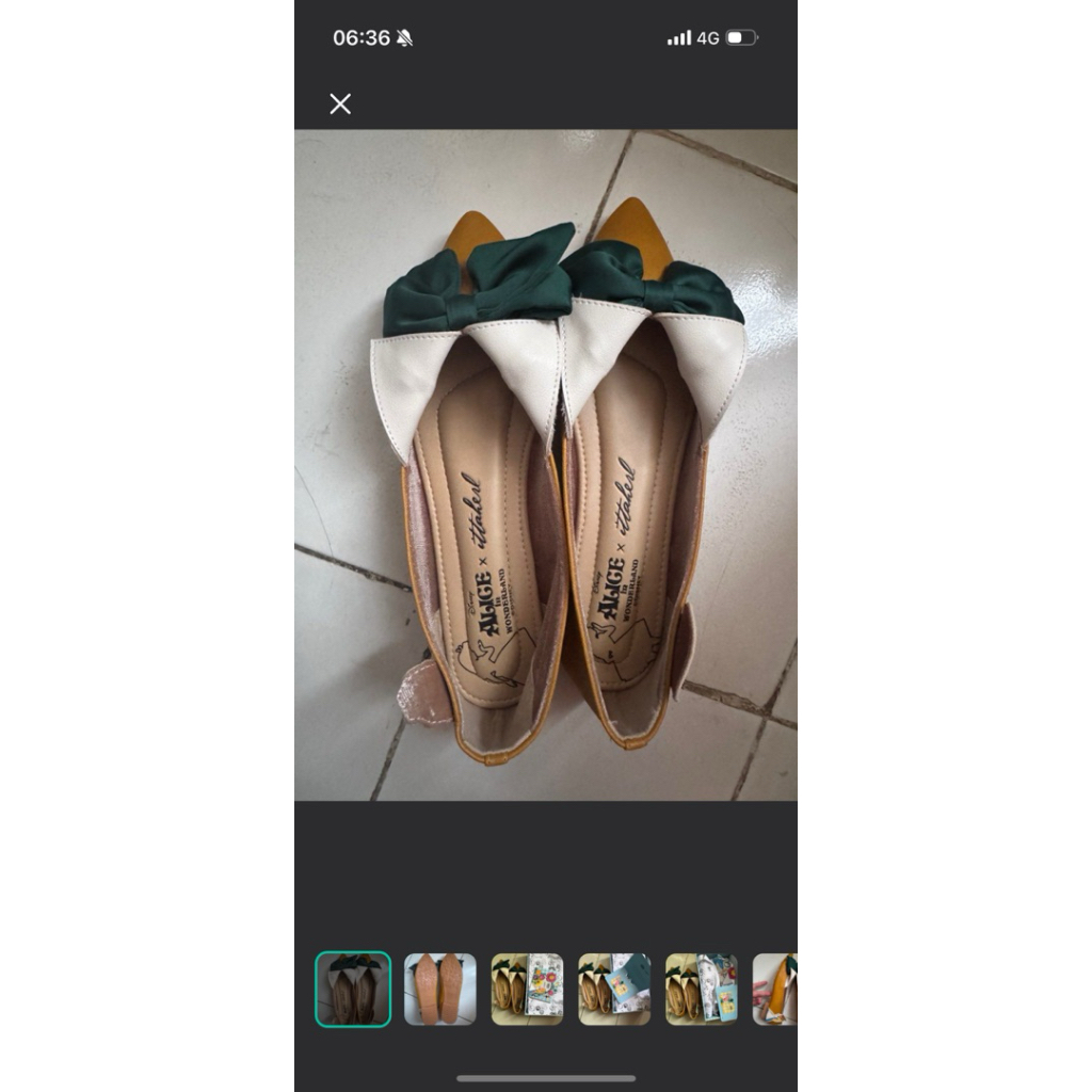 Sepatu Ittaherl x Alice in Wonderland size 40