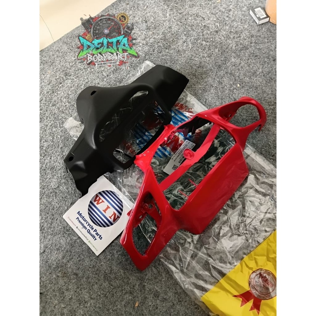 BATOK DEPAN - BELAKANG FIZR KOPLING MERAH (WIN)