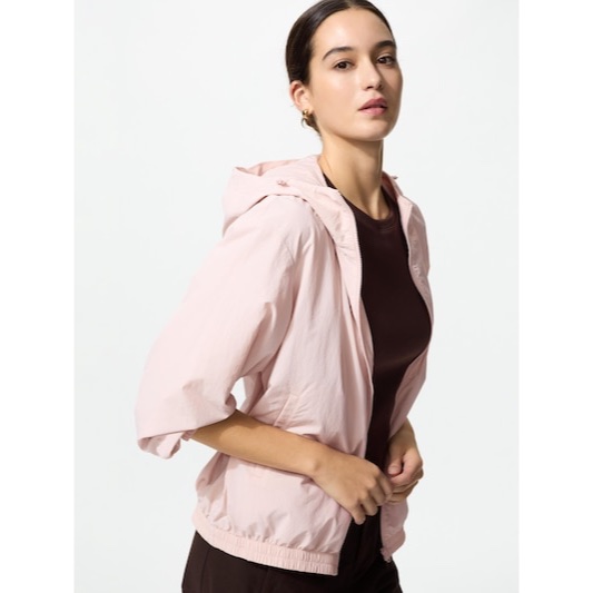 Uniqlo reversible parka (water repellent)