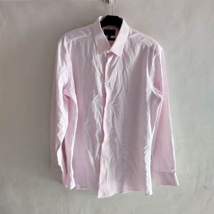 kemeja pria SIZE M baby pink g2000